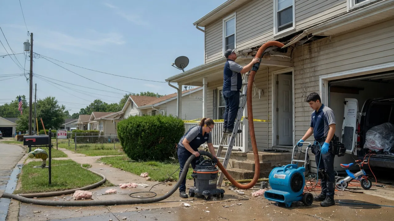 Water Damage Restoration in Amsterdam, MO near me